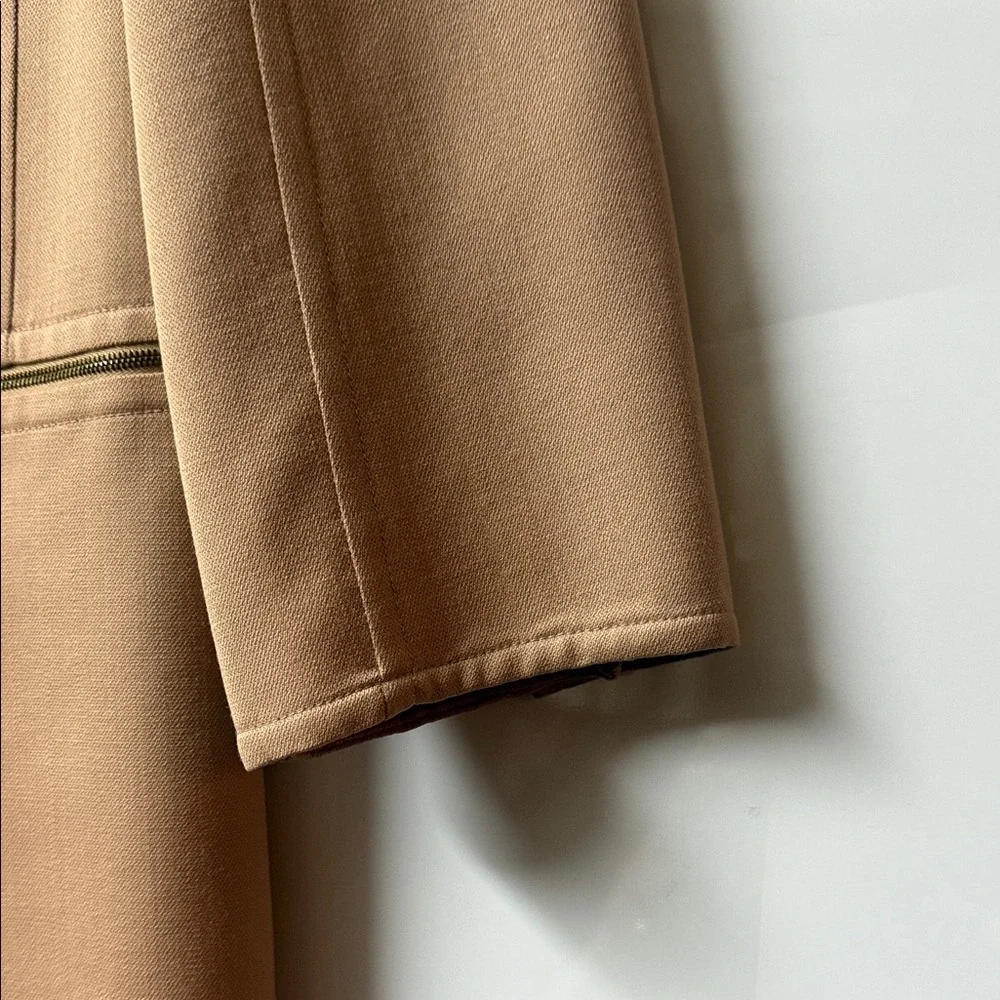Vintage Hermes Camel Double-Breasted Trench Coat - SPECTACULAR COAT! - Picture 15 of 17